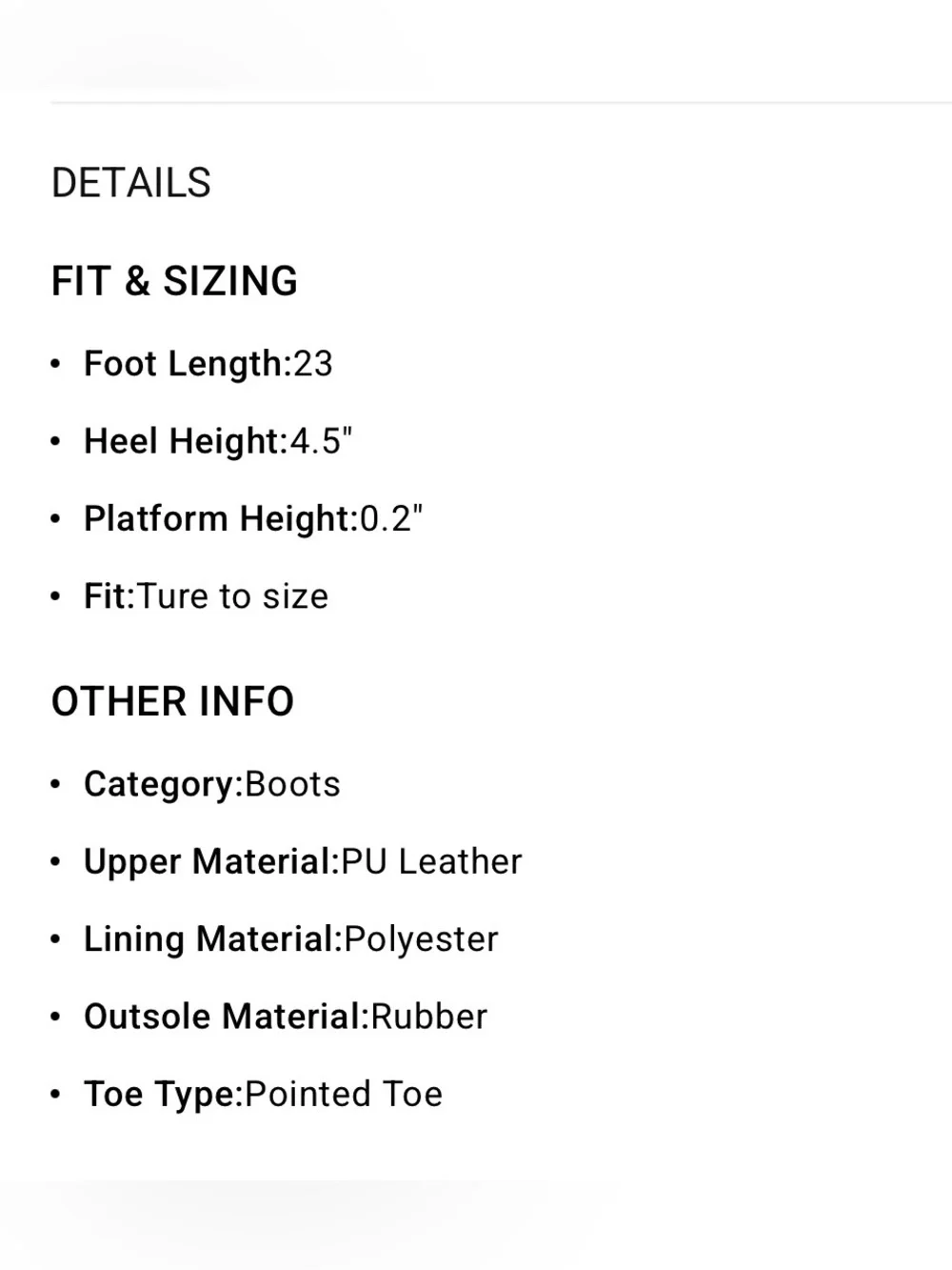 Women's Black Over-the-Knee Pointed Toe Stiletto Boots